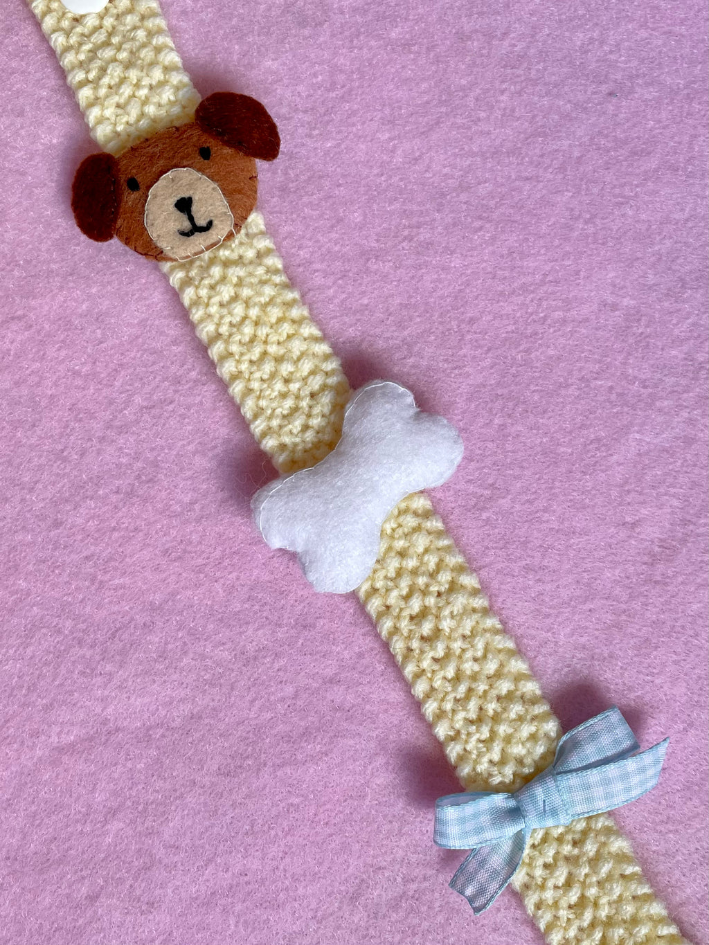 Puppy adult pacifier clip