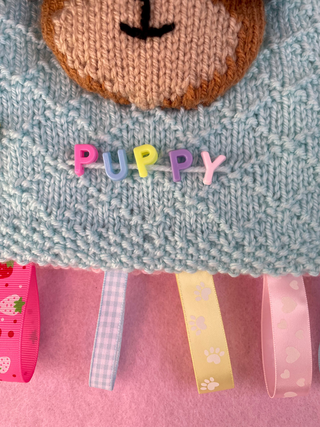 Puppy sensory blanket