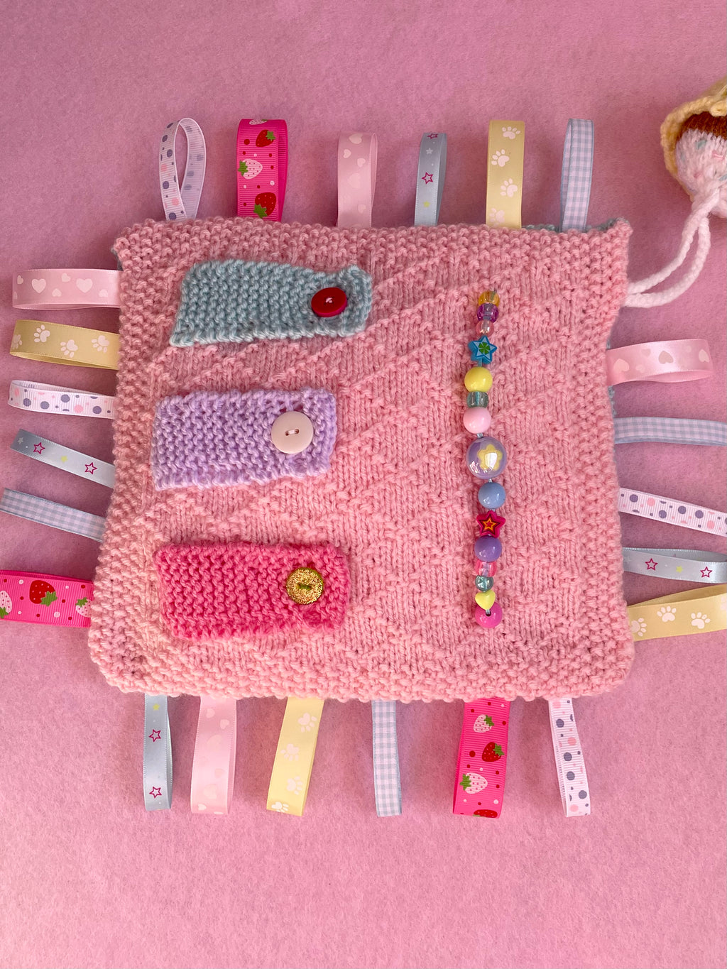 Puppy sensory blanket