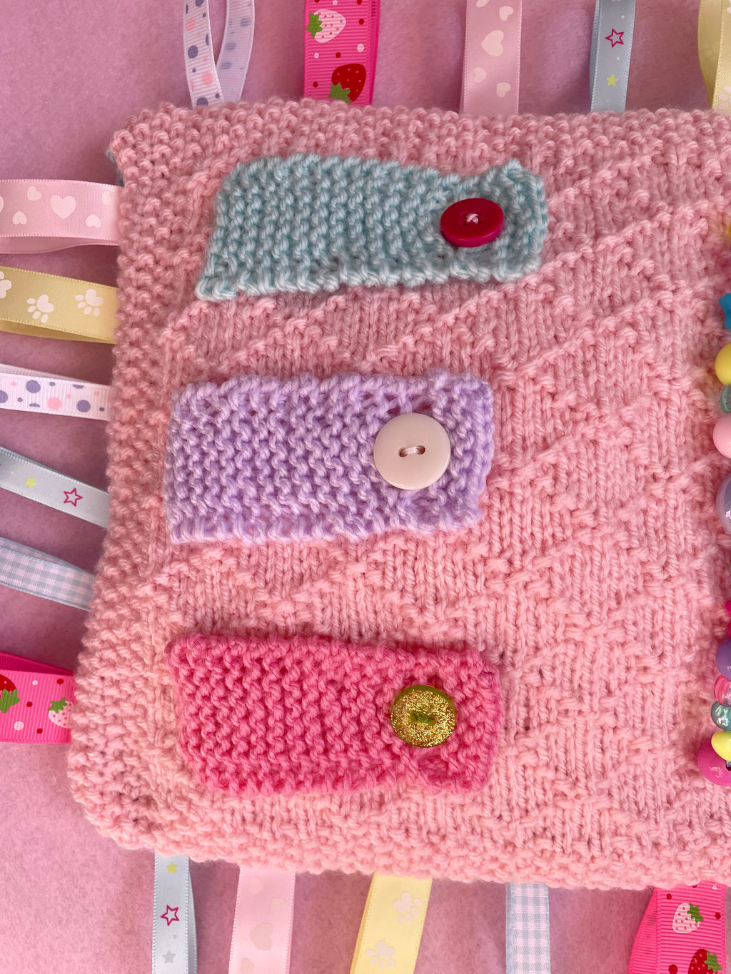 Puppy sensory blanket