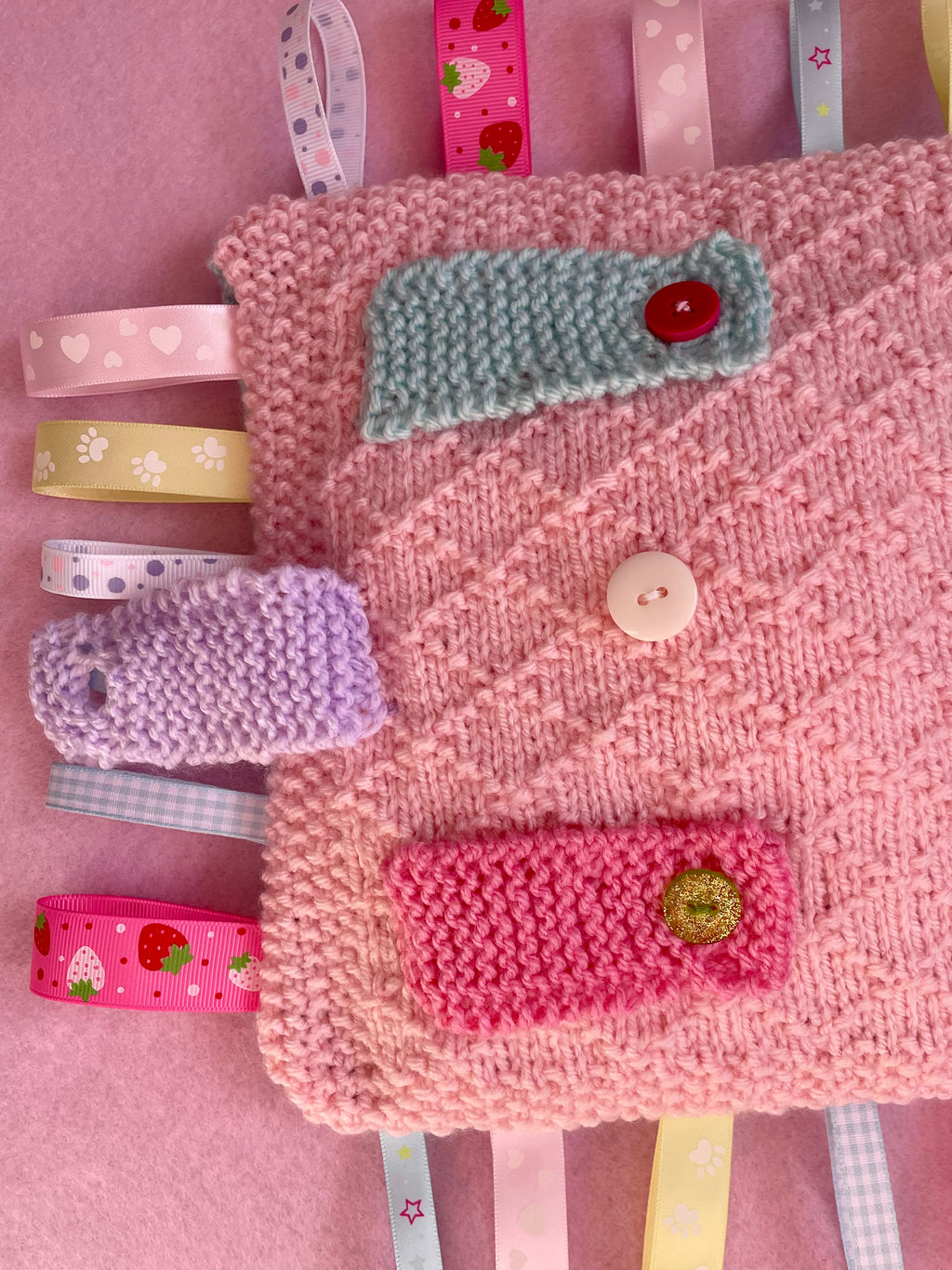 Puppy sensory blanket