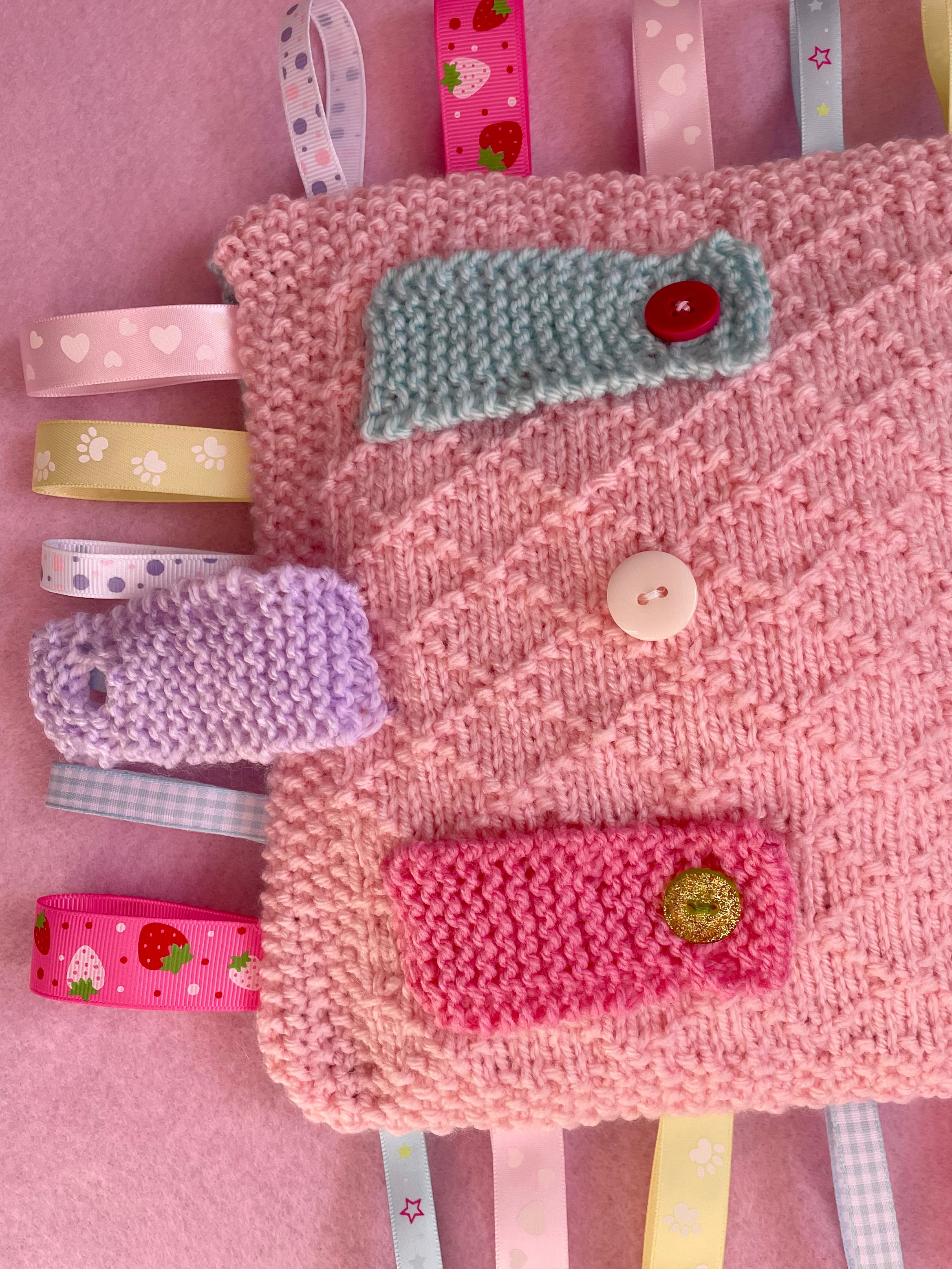 Puppy sensory blanket