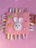 Bunny sensory blanket