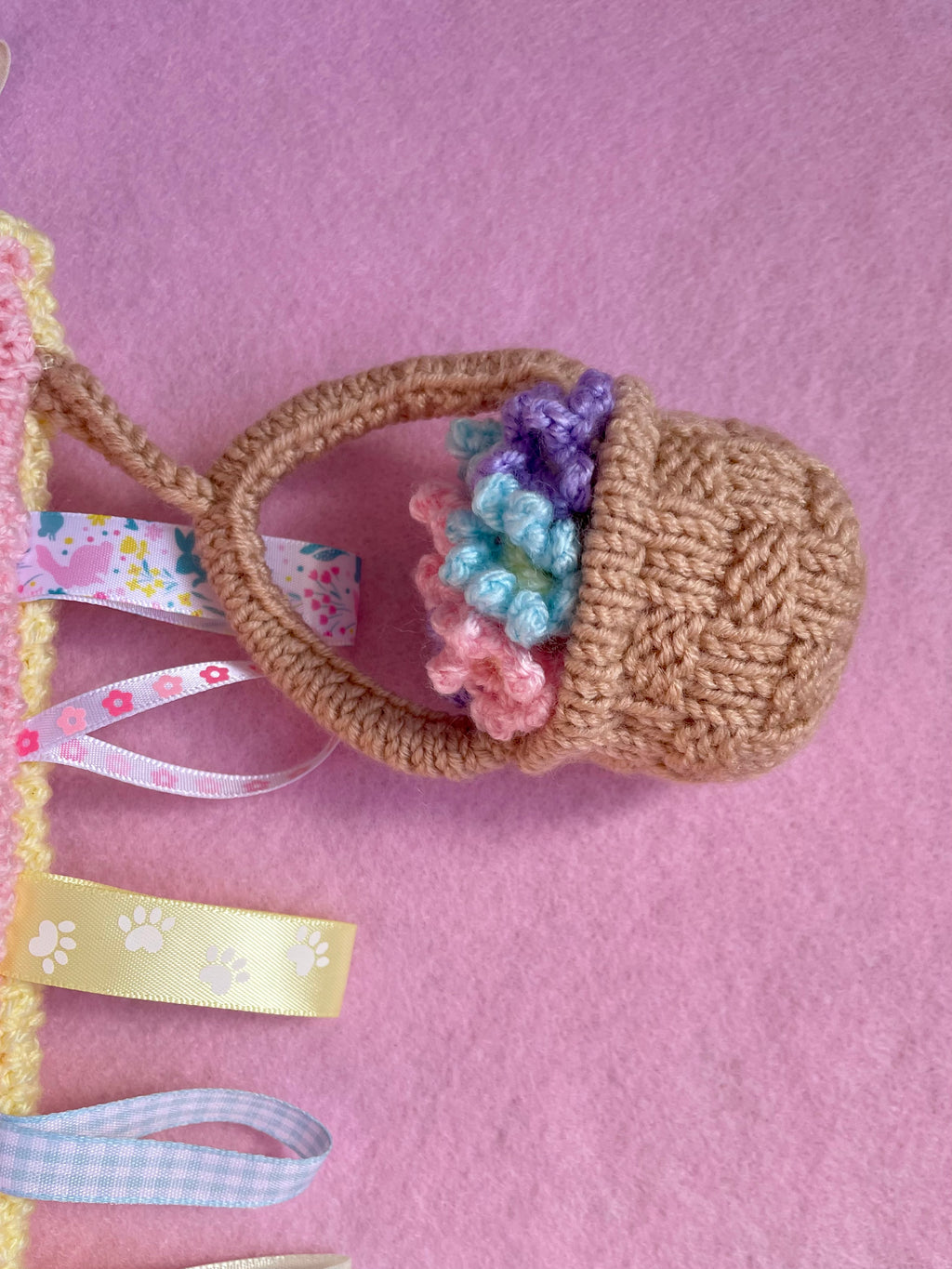 Bunny sensory blanket