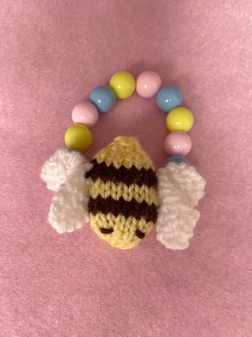 Bee bracelets (blue)